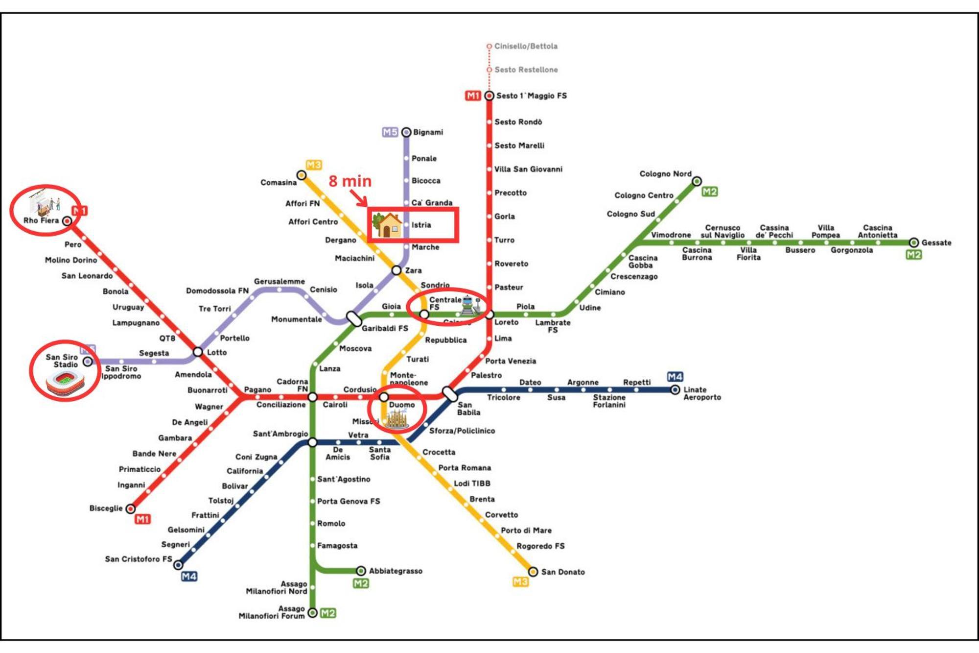 8min From Metro To San Siro - Quiet Appartamento *